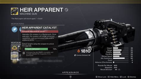 how to get heir apparent catalyst