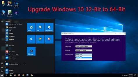 How to Migrate Windows 10 Tablet from 32bit to 64bit