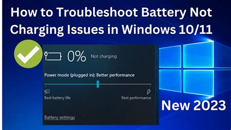 {Fixed} plugged in not charging Windows 10 in nonremovable battery
