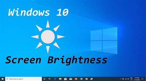 How to adjust screen brightness on Windows 10 2shorte Your source