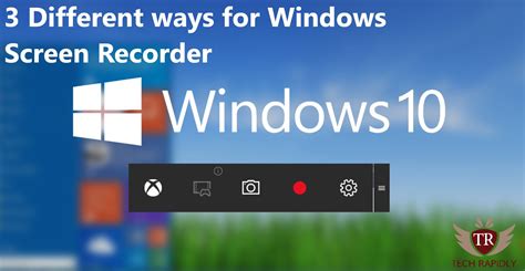 How to use FREE Builtin Screen Recorder of Windows 10 YouTube