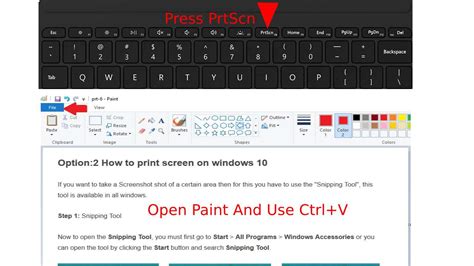 screenshots Print Screen Windows 10 / How To Tutorial YouTube