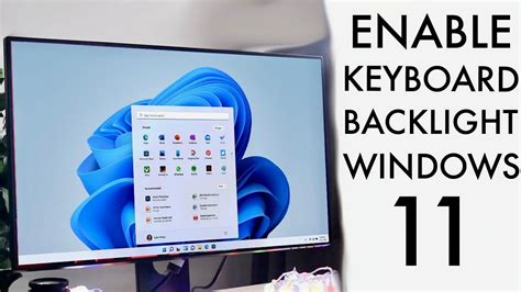 How To Enable Your Keyboard Backlight In Windows 11/10?