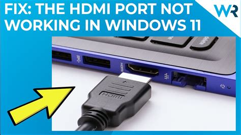 HDMI Port not working properly on Windows 10 laptop YouTube