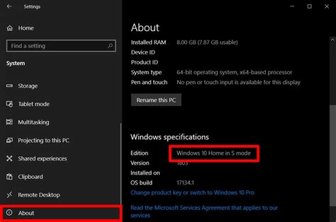 Windows 10 vers un mode S pour les éditions de l'OS
