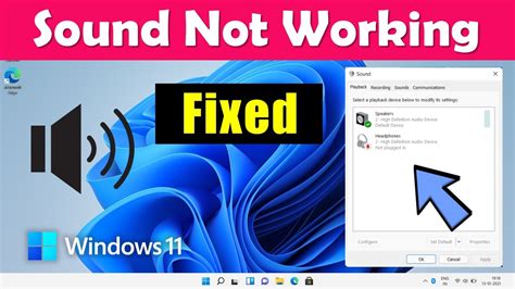 Windows 10 How to Fix No Sound Issues YouTube
