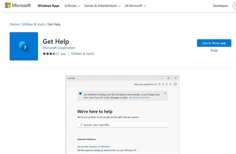 How to use the Get Help app in Windows 10 to contact Microsoft's