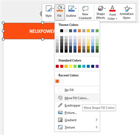 how to get hex code of color in powerpoint