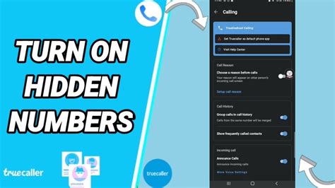 how to get hidden number from truecaller