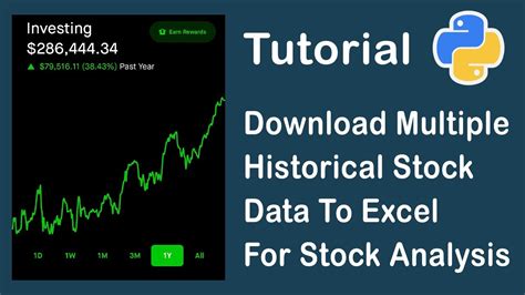 how to get historical data from yahoo finance python