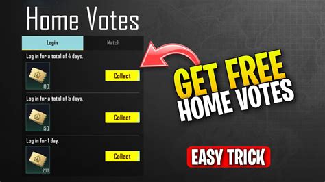 how to get home votes in pubg