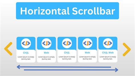 How To Get Horizontal Scrollbar In Html