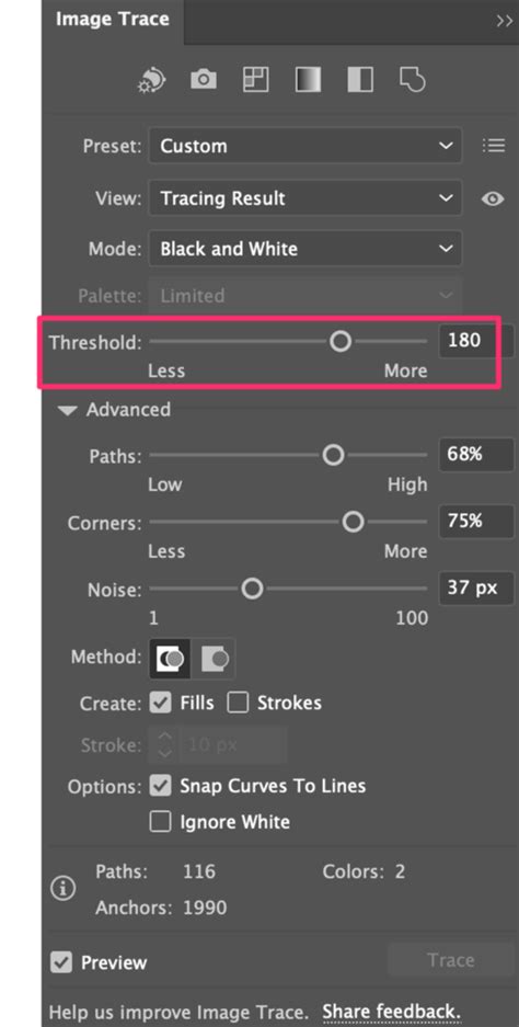 how to get image trace option in illustrator