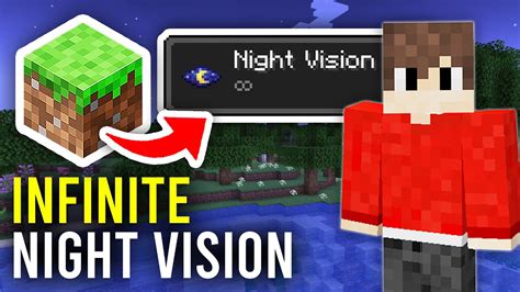 How To Get Infinite Night Vision In Minecraft Bedrock Command