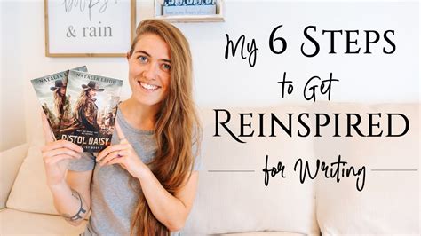 how to get inspired to write again