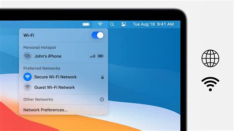 how to get internet on mac