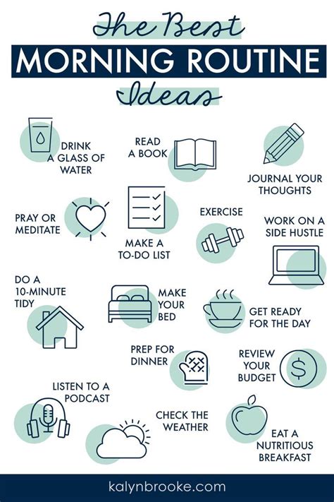 how to get into a good morning routine