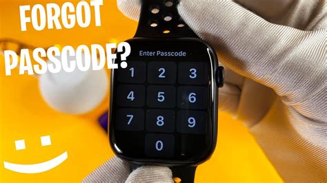 how to get into apple watch if forgot passcode