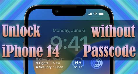 how to get into iphone 14 without passcode