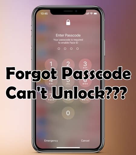 how to get into iphone without passcode without losing data