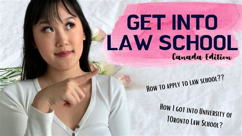 how to get into law school in canada