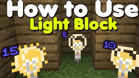 How To Get Invisible Light In Minecraft Bedrock