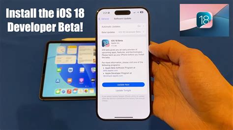 how to get ios 18 developer beta free