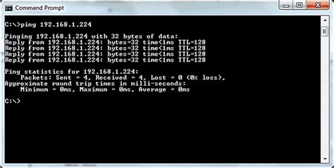 how to get ipv4 address from ping