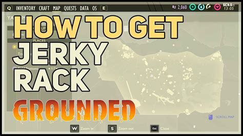 How to get Jerky Rack Grounded Recipe YouTube