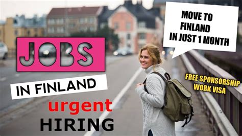 how to get jobs in finland