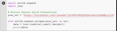 how to get json data from url python