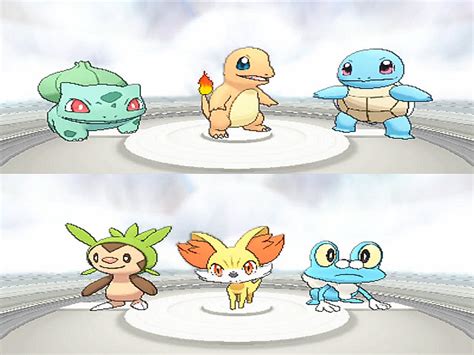 how to get kanto starters in pokemon x