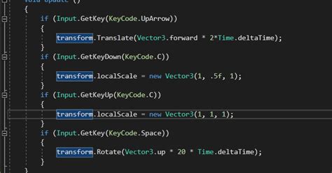 How To Get Keyboard Input Unity