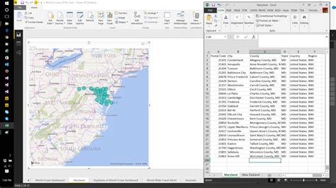 how to get latitude and longitude from zip code in power bi