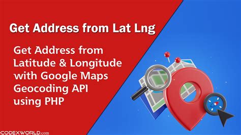 how to get latitude and longitude in php