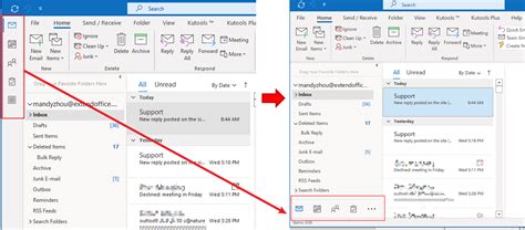 How To Get Left Sidebar In Outlook