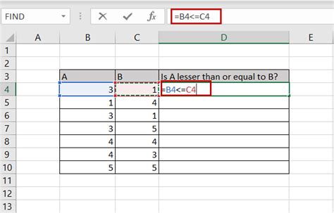 how to get less than or equal to symbol in excel