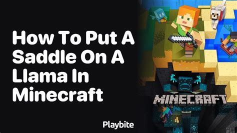 How To Get Llama Saddle In Minecraft