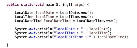 how to get local time in java