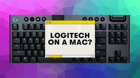 how to get logitech keyboard to work on mac