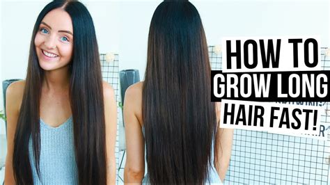 How To Get Long Hair Naturally Faster At Home