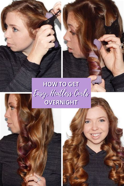 Free How To Get Loose Curls Heatless Trend This Years