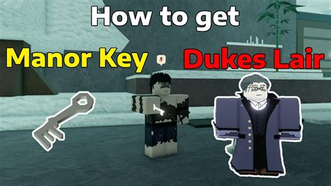 how to get manor key youtube