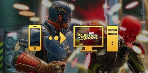 how to get marvel strike force pc