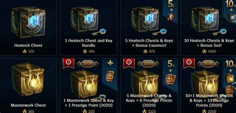 How To Get Masterwork Chest In Lol