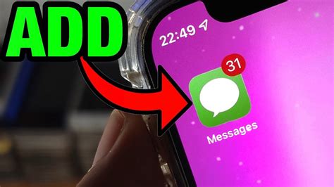 how to get messages on iphone home screen