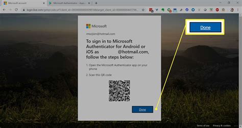 how to get microsoft authenticator qr code