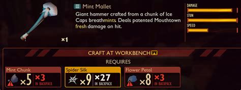 How to Get MINT MALLET (Giant Hammer) in Grounded Game? YouTube