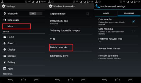 how to get mobile data without sim card android