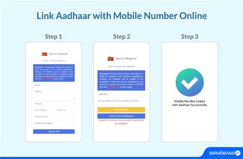 how to get mobile number from aadhar card number